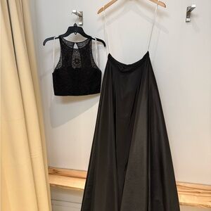 Sherri Hill Black Prom Dress